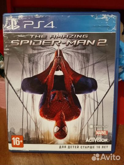 Игра ps4 The amazing spider-man 2
