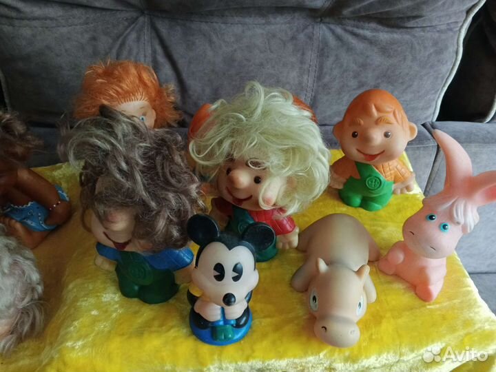 Резиновые игрушки СССР