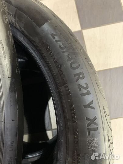 Continental PremiumContact 6 SSR 275/40 R21 и 315/35 R21