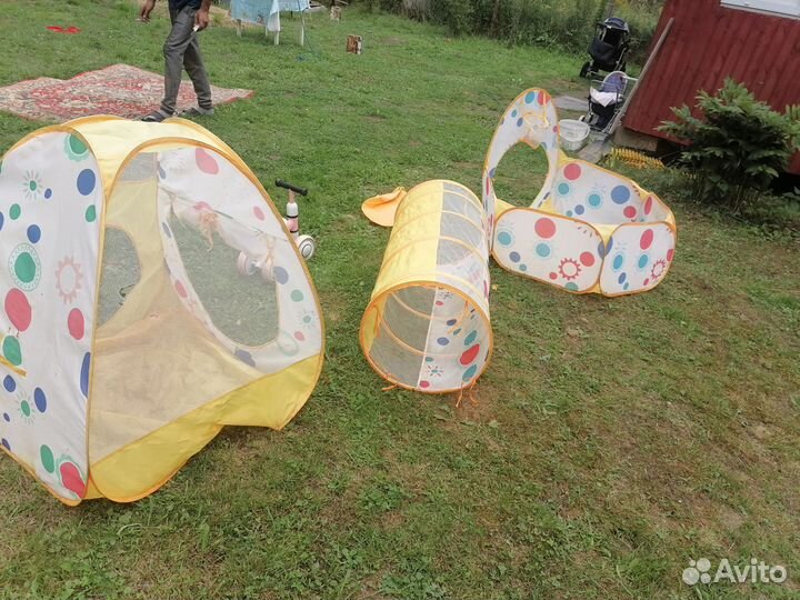 Игровой тоннель, беговел, игровой комплекс