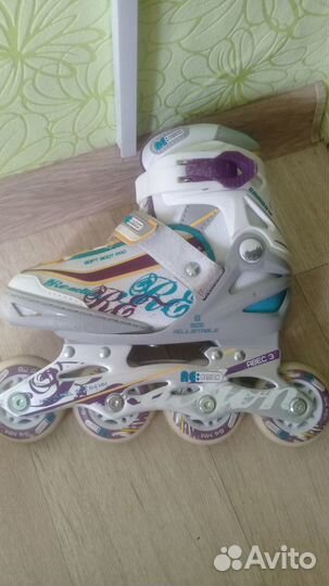Роликовые коньки детские раздвижные
