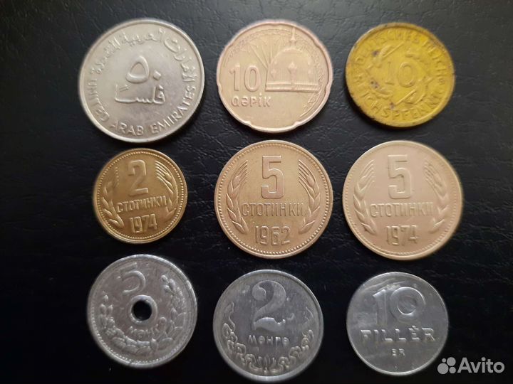 Монеты разных стран
