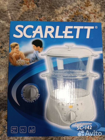 Пароварка scarlett sc-142 новая