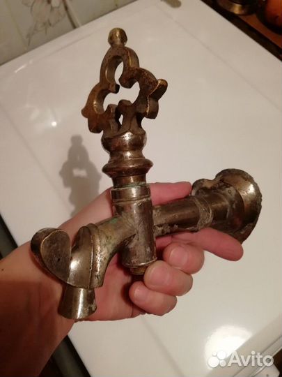 Кран для Царского самовара огромный