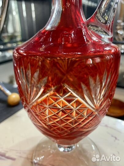 Графин хрустальный всхв