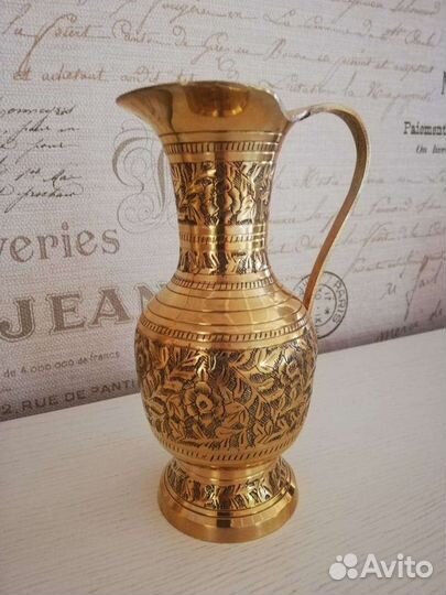 Кувшин латунный