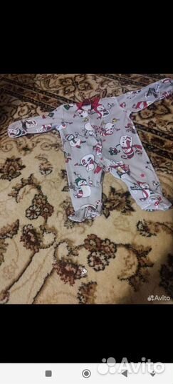 Комбинезон новогодний 56 размер