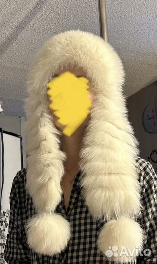 Шапка ушанка женская натуральный мех