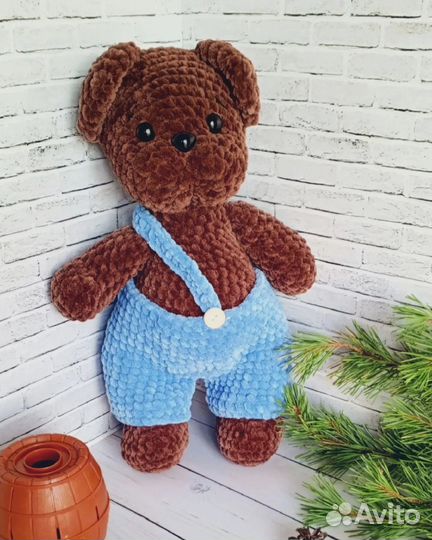 Вязаный мишка