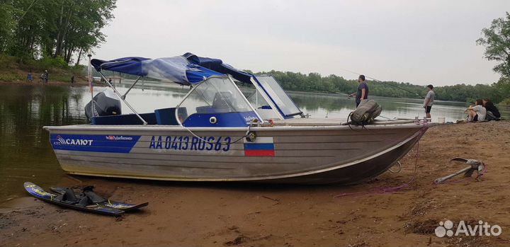 Салют 430 Tohatsu MFS aets 40(50) 4 такта