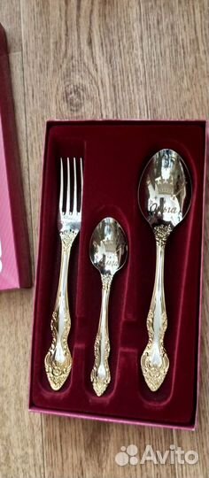 Именной набор столовых приборов 