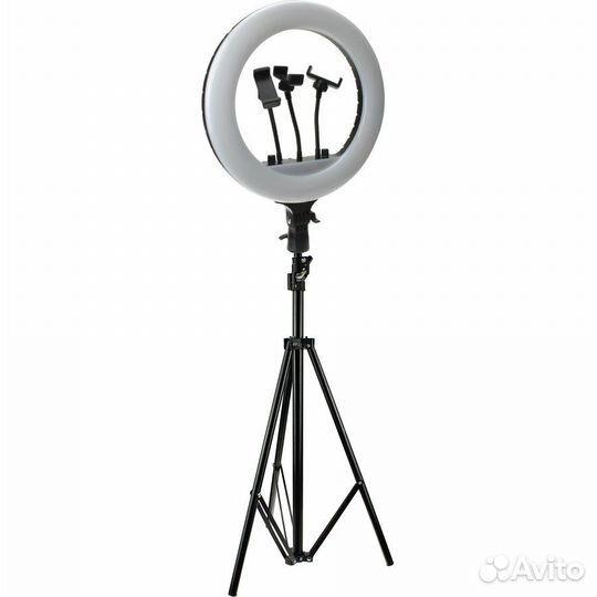 Селфи лампа кольцо 36см со штативом с пультом ду