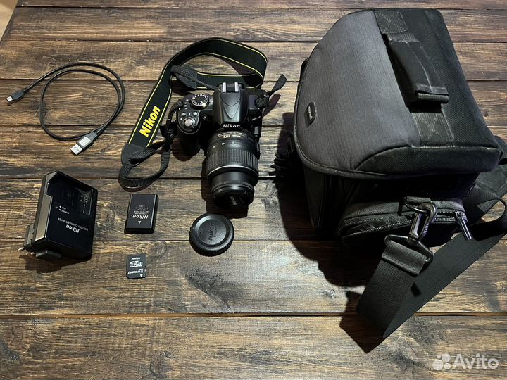 Зеркальный фотоаппарат Nikon d3100