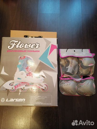 Роликовые коньки детские раздвижные