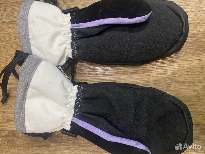 Варежки горнолыжные женские