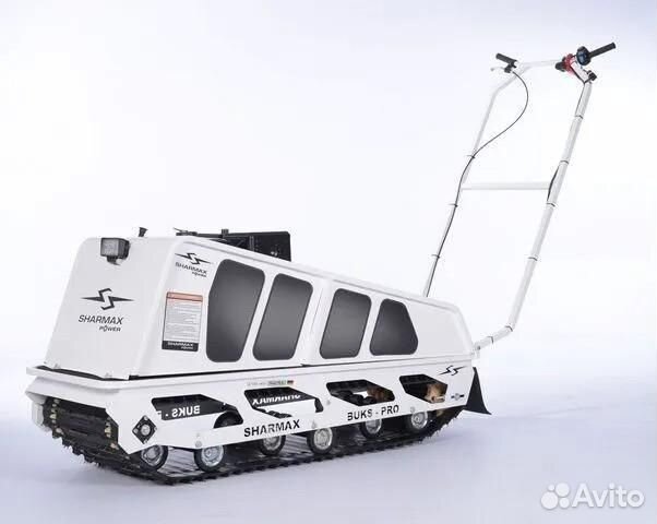 Мотобукс Sharmax S500 1700 HP15 +волокуша и кресло