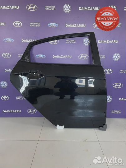 Дверь задняя правая Kia Rio 3 (11-17) черный