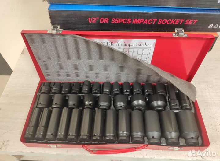 Набор ударных головок 8 - 32мм