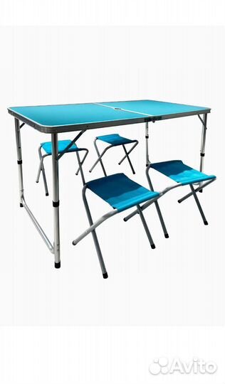 Стол складной туристический со стульями