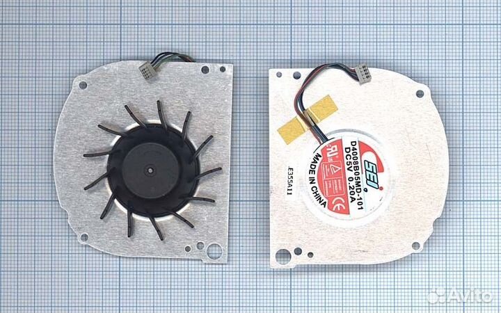 Кулер, вентилятор к Apple PowerBook A1106 G4, D400