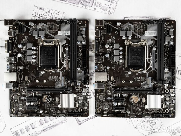 Материнская плата Biostar H510MHP 2.0 1200