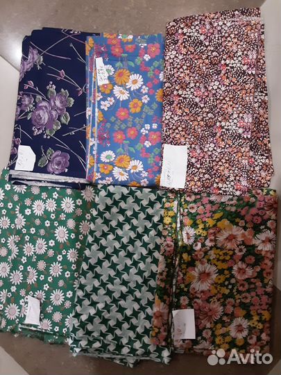 Ткани из СССР. Ситец и лён