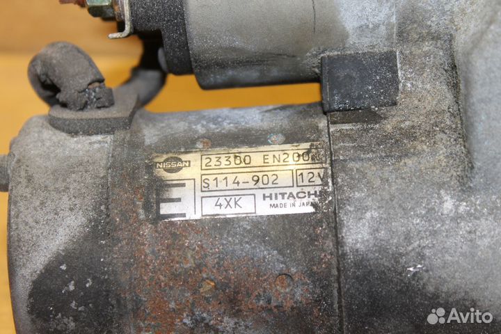 Стартер Nissan qashqai