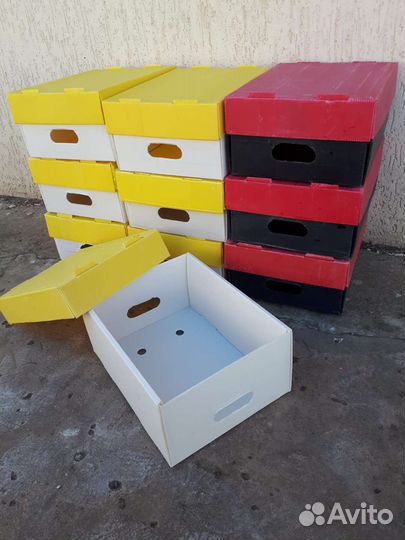 Пластиковые ящики коробки