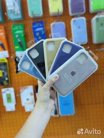 Чехлы Silicon Case на iPhone 7-11 Pro Max