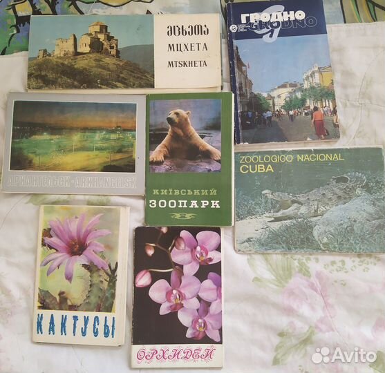 Наборы открыток СССР 6шт