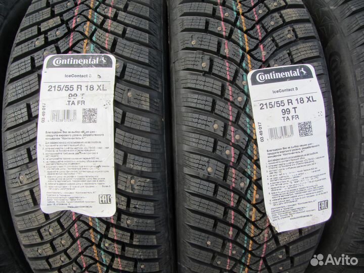 Continental IceContact 3 215/55 R18 99T