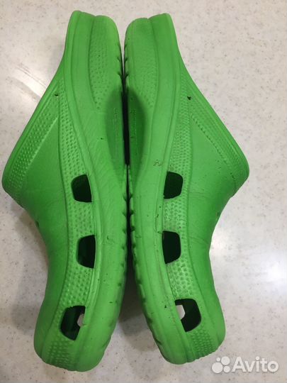 Шлёпанцы Crocs(8/10),сабо резина Италия(41)