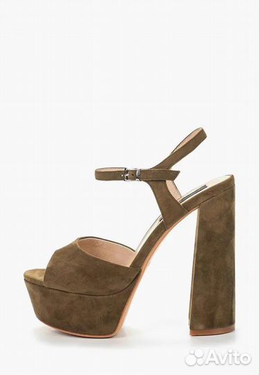 Босоножки на платформе блочный каблук
