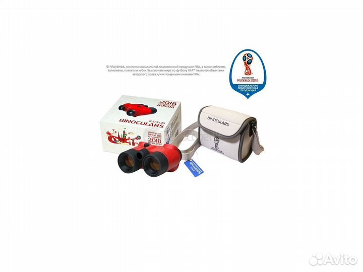 Бинокль комз чм-2018 2.5-5х35 красный