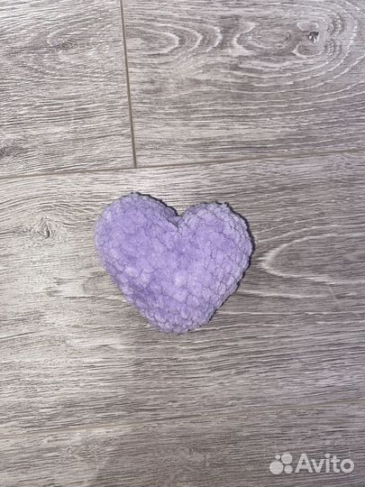 Сердце вязаное
