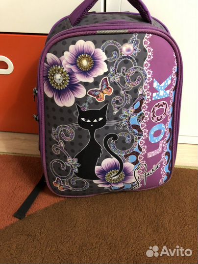 Рюкзак школьный для девочки бу