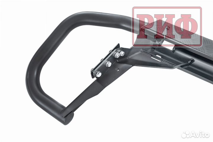 Бампер риф задний силовой/защита штатного бампера