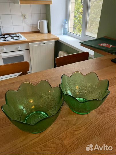 Салатницы винтаж рельефный декор