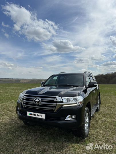 Toyota Land Cruiser 4.5 AT, 2016, 207 000 км