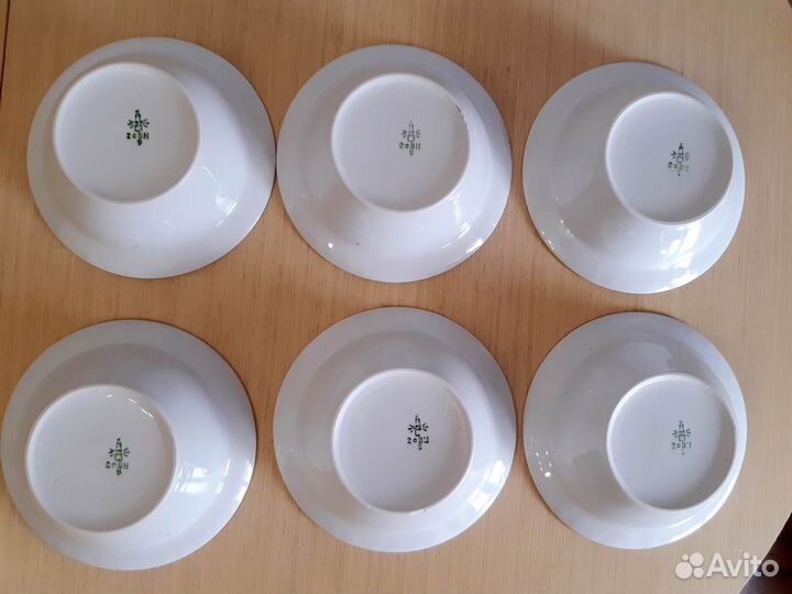 Тарелки глубокие, времён СССР