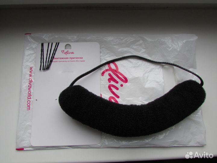 Винтажная заколка (валик для греческой прически)