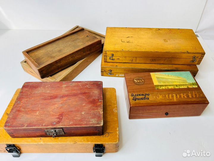 Деревянные коробки СССР