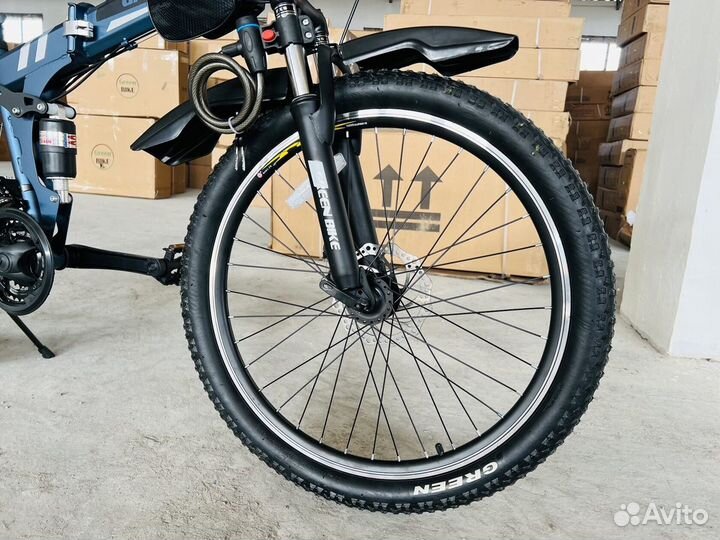 Велосипед горный складной Green Bike 24R