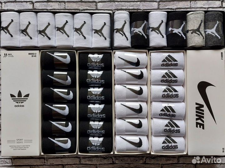 Носки Nike Puma Lacoste Reebok