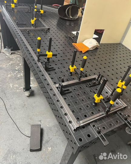 Сварочный 3D стол 1500х1000х100 толщиной 12 мм