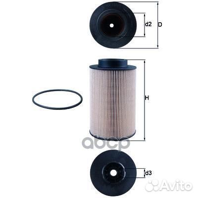 Фильтр (элемент) топлива MAN TG-A/L/M D2066LF D