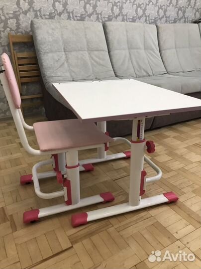 Растущая парта и стул