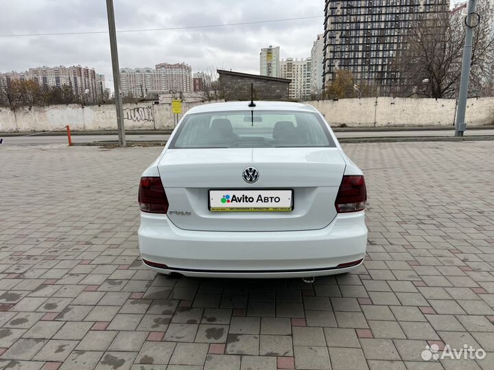 Volkswagen Polo 1.6 AT, 2018, 126 000 км