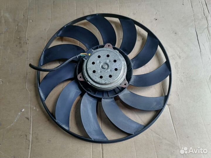 Вентилятор охлаждения радиатора Audi A6 C6, 2.4