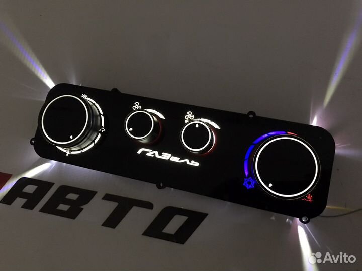 Ручки управления отопителем / печки газель LED
